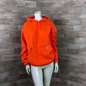 Carhartt Men’s Orange SZ Small Hoodie